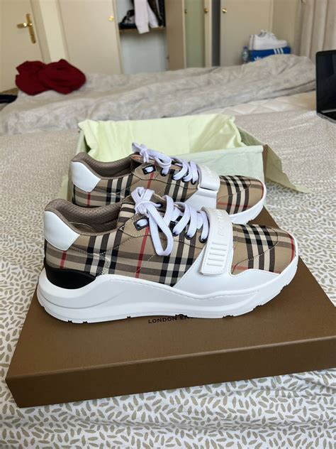 burberry sneakers men nylon|burberry men sneakers outlet.